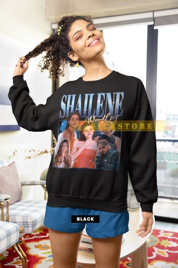 SHAILENE WOODLEY Vintage Sweatshirt, Shailene Woodley Homage Retro Sweater, Shailene Woodley Fan, Shailene Woodley 90s Sweater Merch Gift