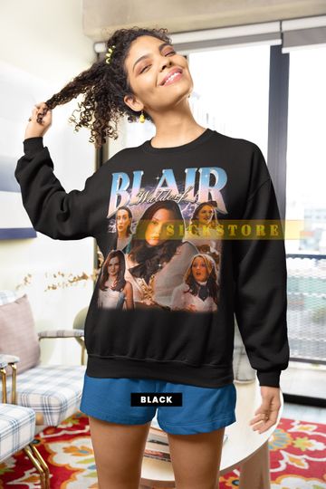 BLAIR WALDORF Vintage Sweatshirt, Blair Waldorf Fan, Blair Waldorf Merch Gift, Blair Waldorf Homage Sweater, Blair Waldorf Retro 90s Sweater