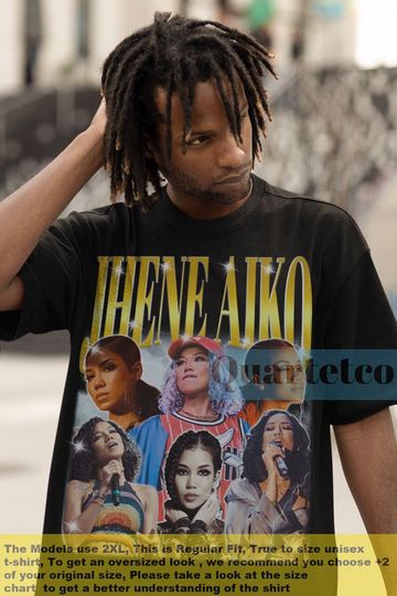 Jhene Aiko Tshirt, Jhene Aiko Shirt, Jhene Aiko Tees, Jhene Aiko Gift, Vintage Jhene Aiko Retro Clothing, Jhene Aiko Hiphop Rap Clothing