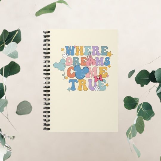 Magic Kingdom notebook, Disney castle, Disney notebook, Disney planner, school supplies, Disney autograph book, Disney bound, Disney office decor