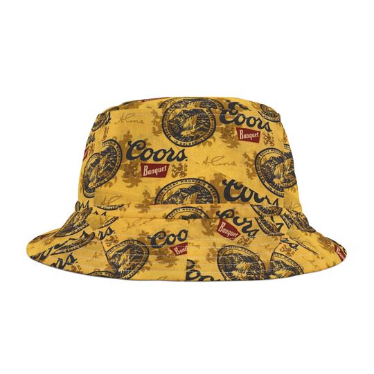CCOORS Banquet Beer Bucket Hat | Summer | USA | 4th Of July | Memorial Day | Boating Hat | Gift for Him | Gift for Her