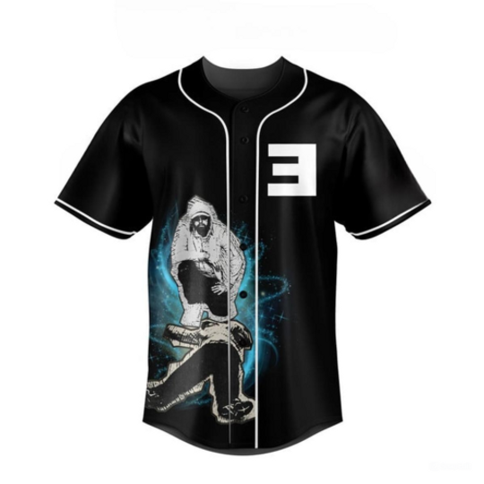 The Death Of Slim Shady The Killer Eminem Baseball Jersey