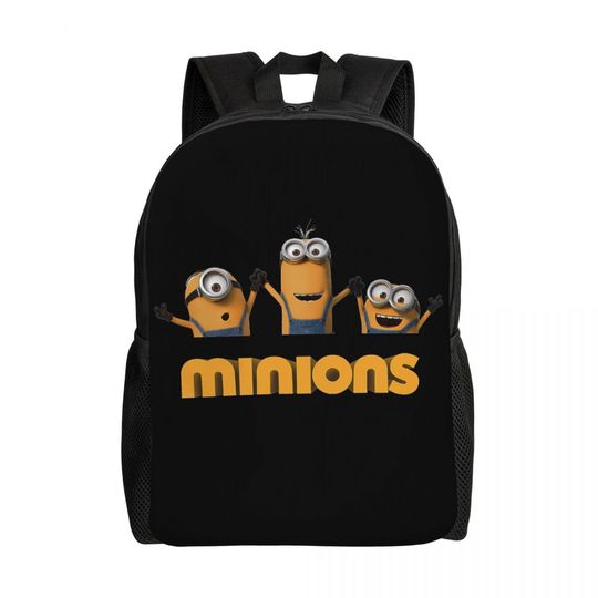 Minion Shool Backpack, Shoulder Bag, Minion Lover Gift, Back to School Gift