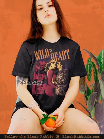 Wild At Heart David Lynch 90s Retro Vintage Unisex Classic T-Shirt, Summer Short Sleeve, Movie Casual Tee, Gift For Men Women