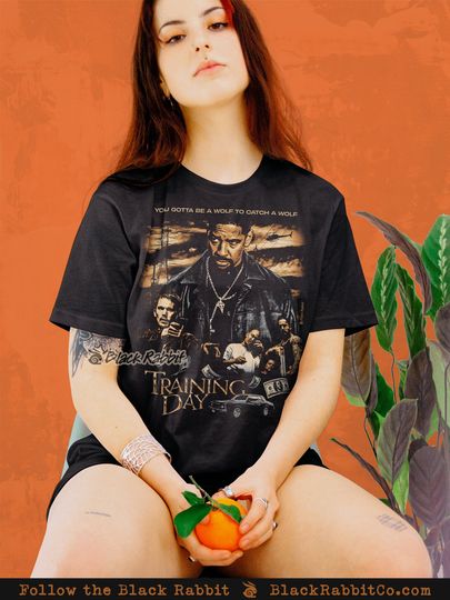 Training Day 2000s Y2K Retro Vintage Unisex Classic T-Shirt, Summer Short Sleeve, Movie Casual Tee, Gift For Men Women