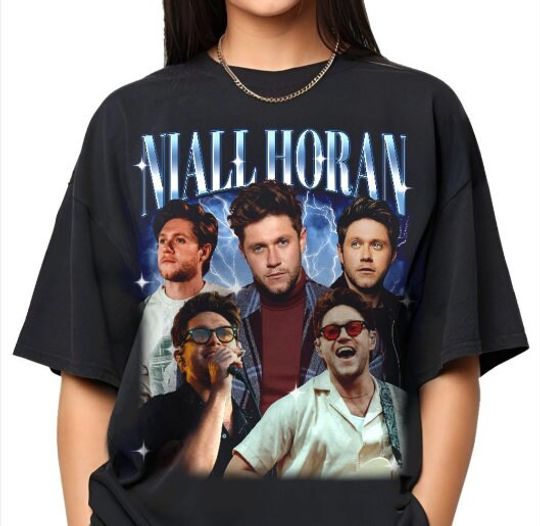 Niall Horan Shirt, Niall Horan Vintage 90s Shirt, 2024 Tour Fan Gift, Niall Horan Bootleg Shirt, Gift for Men