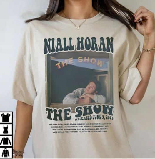 Niall Horan The Show Album Retro shirt, Niall Horan Vintage 90s T Shirt, One Direction t shirt, Niall Horan 1D singer music t shirt