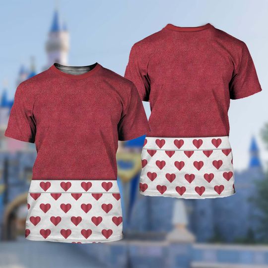 Anger Inside Out 3D T-Shirt, Inside Out 2 All Over Print Shirt, Anger Costume T-Shirt, Anger Cosplay Costume, Inside Out T-Shirt Gift