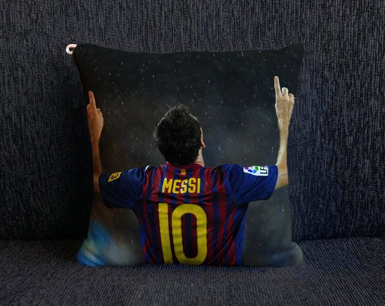 Lionel Messi Mini Pillows - Home Decoration, Football Lover Gift, Soccer