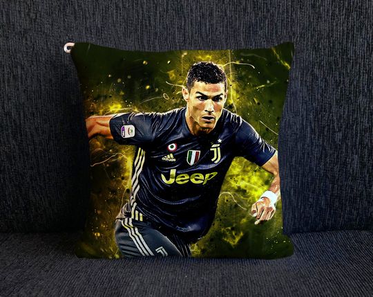 Cristiano Ronaldo Mini Pillows - Ronaldo Pillows - Cute Home Decoration, Football Lover Gift, Soccer Pillow