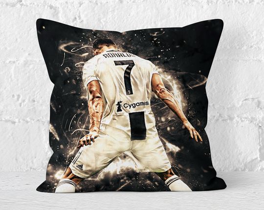 Ronaldo Mini Pillows -  Home Decoration, Football Lover Gift, Soccer Pillow