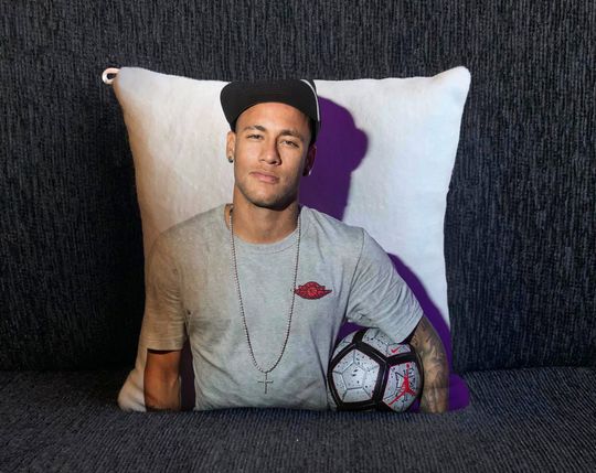 Neymar Mini Pillows - Cute Home Decoration, Football Lover Gift, Soccer Pillow