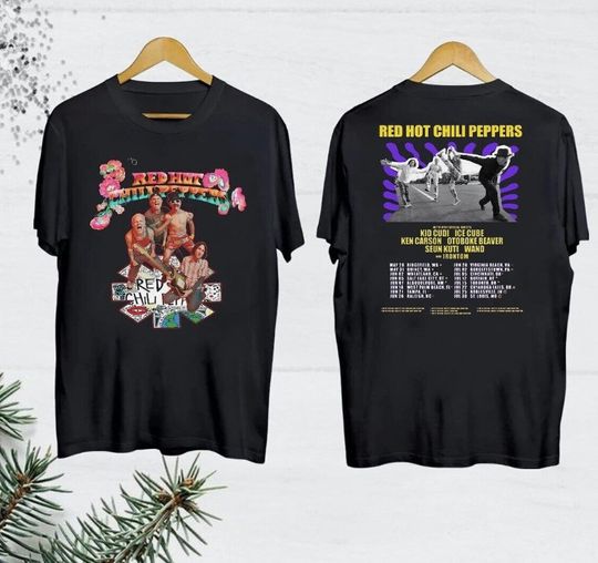 Red Hot Chili Peppers The Unlimited Love Tour 2024 T-Shirt Gift For Men Women
