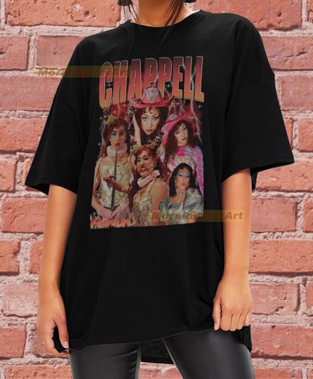 Unisex Cotton Tee, Summer Short Sleeve Shirt, Music Merch, Chappell Roan Fans Gift