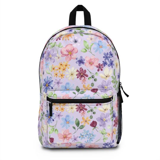 Fleur Backpack, Back To School Backpacks, EDC, School Bags, Laptop Backpacks, Lightweight Backpacks, Waterproof Backpacks, Flower Backpacks