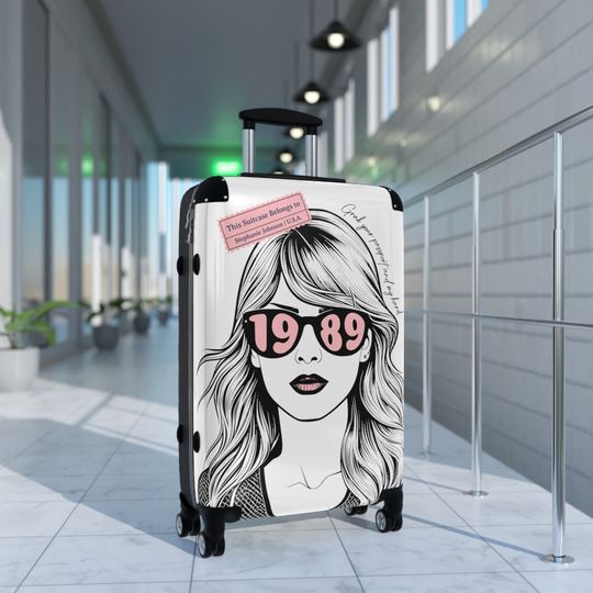 Discover Personalized taylor version Suitcase, Custom taylor version Luggage, Swifty 1989 Eras Tour Merch