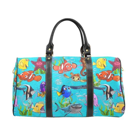 Finding Nemo Travel Bag | Finding Nemo Duffel Bag | Nemo Bag | Nemo Luggage | Disney Travel Bag | Disney Bag | Disney Luggage |