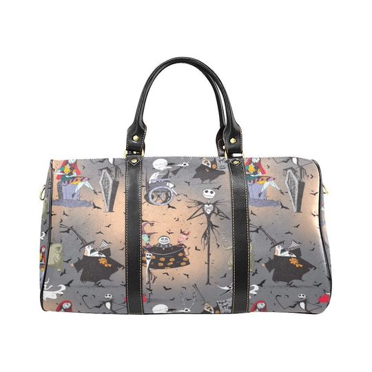Nightmare Before Christmas Travel Bag | Jack Skellington Travel Bag | Disney Luggage | Disney Duffel Bag | Disney Luggage | Disney Bag