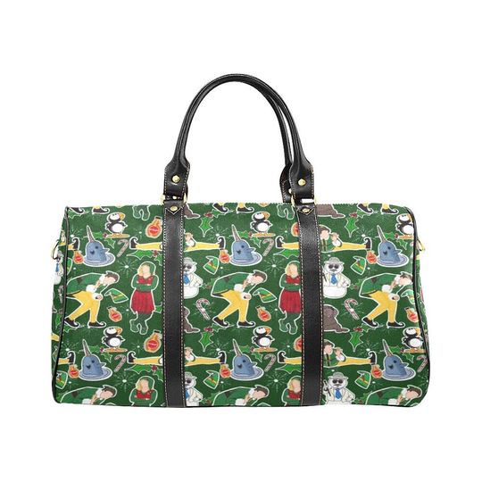 Buddy the Elf and Friends Travel Bag | Buddy the Elf Duffel Bag | Elf Luggage | Elf Bag | Buddy the Elf Bag | Elf Travel Bag | Elf Movie Bag
