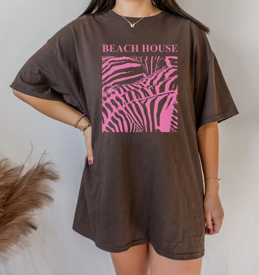 Beach House band retro shirt, Beach House indie shoegaze shirt, Vintage Cotton Short Sleeve Shirt, Summer Casual