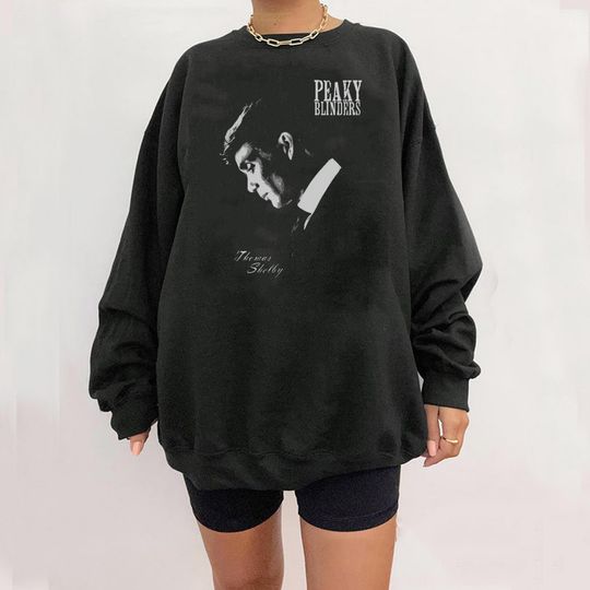 Tommy Shelby Peaky Blinders Vintage Style Sweatshirt, Thomas Shelby Vintage Sweatshirt