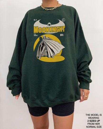 Moon Knight Retro Inspired Sweatshirt