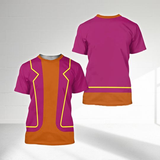 Panchito Pistoles Costume 3D T-Shirt, The Three Caballeros Halloween All Over Print Shirt