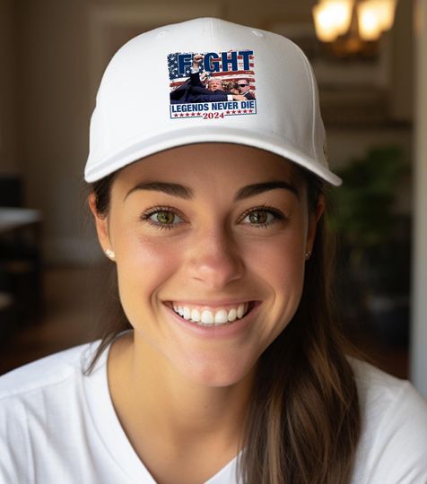 Legends Never Die Hat, Trump Pennsylvania Rally Hat, Trump Shooting Hat, Trump Never Surrender Hat, Pray for Trump, MAGA Cap