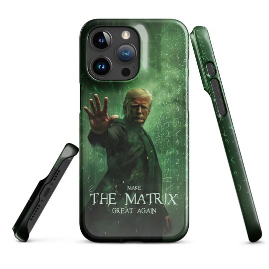 Trump - Make The Matrix Great Again - Snap Case for iPhone