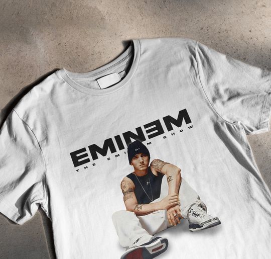 Eminem Shirt, Slim Shady, t-shirt, Eminem, Vintage Vibe, Unisex short sleeves multiple colors full sizes S-5XL , Eminem fan lover gift, Rap shirt