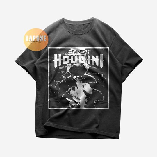 Limited Eminem Houdini shirt | Slim Shady Unisex short sleeves multiple colors full sizes S-5XL , Eminem fan lover gift, Rap shirt