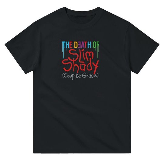 Eminem - the death of slim shady 2024 Unisex short sleeves multiple colors full sizes S-5XL , Eminem fan lover gift, Rap shirt