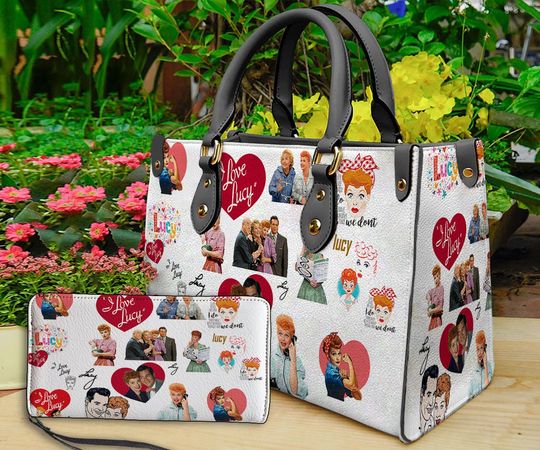 Love Lucy Handbag, Love Lucy Handbag, Love Lucy Leather Bag, Cartoon Chucky, Women Shoulder Bag, Travel Handbag, Horror Leather Bag