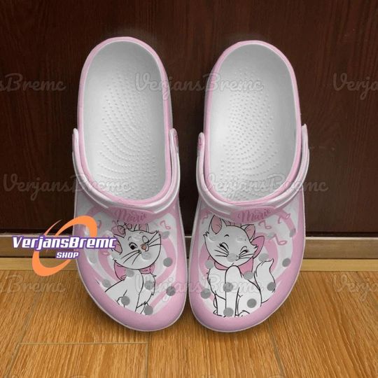 Marie Cat Clogs, Marie Cat Sandals, Marie Cat Gift, Marie Cat Slippers, Marie Cat Shoes Sandals, Disney Cat Shoes, Cat Lover Gift