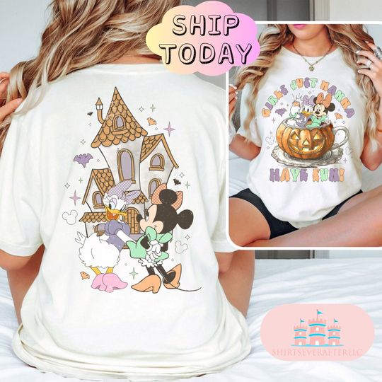 Mouse halloween party shirt, Most Magical Place shirt, Fall Mouse shirt, Halloween Spooky shirt, Family shirt, spiderweb shirt, kids shirt