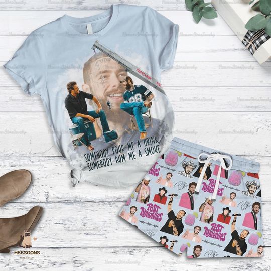 Posty Howdy Pajamas Set, Posty Howdy Shirt, Posty Howdy Holiday Pajamas, Posty Howdy Women Pajamas, Posty Howdy Pajamas Pants