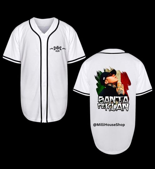 Santa Fe Klan Baseball Jersey | Polyester Fabric | Regular fit | Casual unisexswear | Suitable for Sports and Outdoors