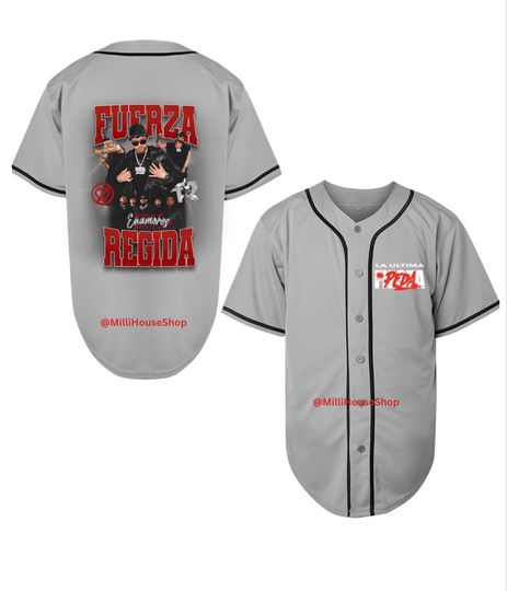 FRUEZA REGIDA Baseball Jersey | Polyester Fabric | Regular fit | Casual unisexswear | Suitable for Sports and Outdoors