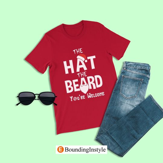 Moana Shirt, The Hat The Beard You're Welcome Shirt, Maui Christmas Shirt, Disney World Shirts, Disney Family Shirt, Christmas Shirts