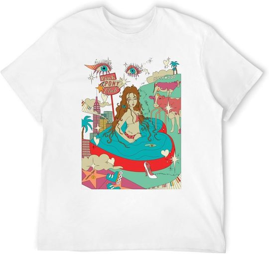 Unisex Cotton Shirt Men's Short Sleeved T Shirt Graphic Tees Casual Summer Tops Round Neck Shirt