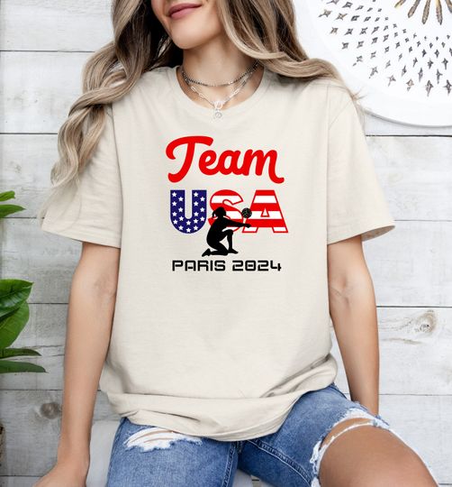2024 Volleyball Olympics Team USA Casual Short Sleeve Cotton Shirts, Graphic Tshirt for men, women, Unisex, Trending Gifts