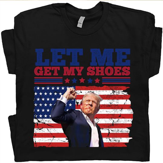 Trump Shooting Shirt, Trump Assassination Trump T-Shirt, Trump Summer 2024, Conservative Patriotic, Fight For America Shirt