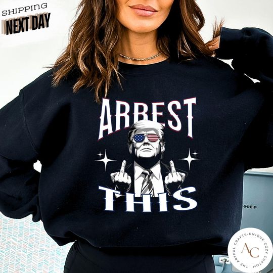 Trump 2024 I Stand With Trump Sweatshirt, MAGA Support Trump President Election 2024 Trump Lovers Republicans Campaign Not Guilty Sweatshirt