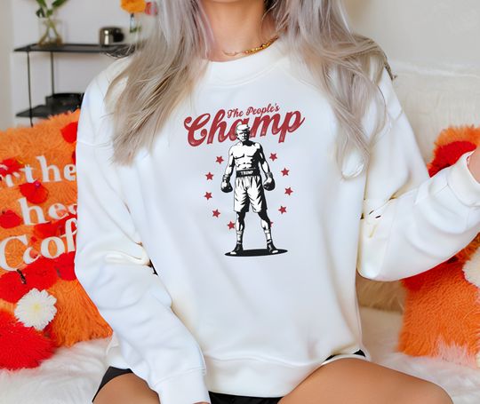 Donald Trump Sweatshirt,  Trump 2024 Election Crewneck, Trump Sweatshirt, Support Trump Sweatshirt, Trump 45 Clothing, Gift for Republican