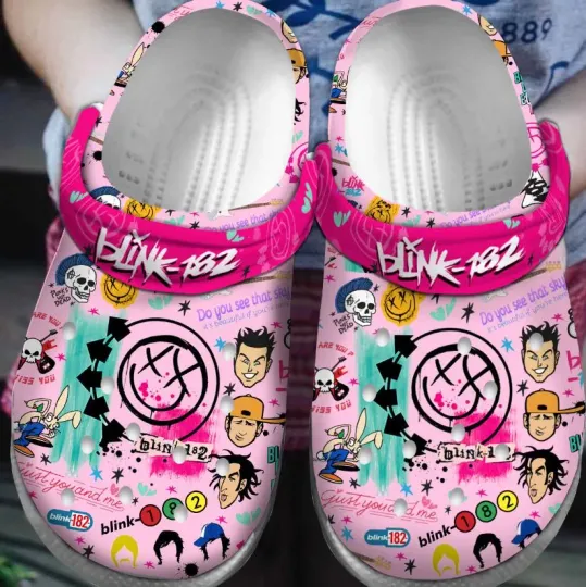 B182 Music Band Clogs Shoes, B182 Summer Clogs, Music Clogs, Fan Gifts, Funny Music Gift Idea