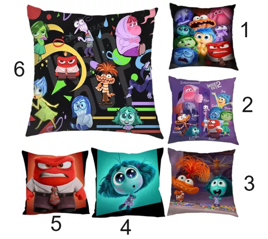 Inside Out 2 Anger Embarrassment Envy Pillow