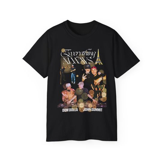 Everything Always FanArt Boy Band John Summit Dom Dolla Tee, Cotton Short Sleeve Shirt For Summer, Unisex Casual T-shirt