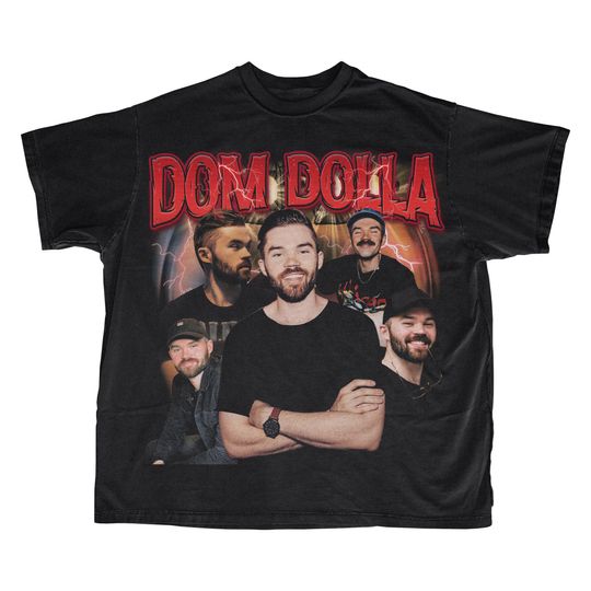 Dom Dolla, Vintage 90's Rave Tee, Cotton Short Sleeve Shirt For Summer, Unisex Casual T-shirt