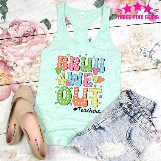 Teacher Tank Top, Teacher Summer Tank, Teacher Appreciation Gifts, Last Day of School