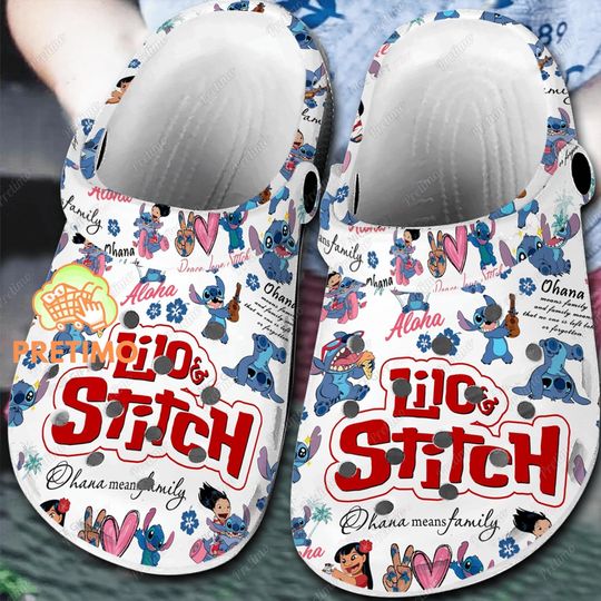 Lilo And Stitch Shoes, Lilo And Stitch Sandals, Lilo And Stitch Slippers, Lilo And Stitch Gift, Stitch Shoes, Disney Stitch Sandals